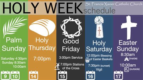 holy family church schedule